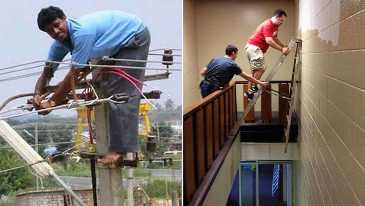 Se cree que los hombres llevan más riesgos en esta vida, y estas imágenes lo demuestran graciosamente. Foto Medicos Ecuador Se cree que los hombres llevan más riesgos en esta vida, y estas imágenes lo demuestran graciosamente. Foto Medicos Ecuador