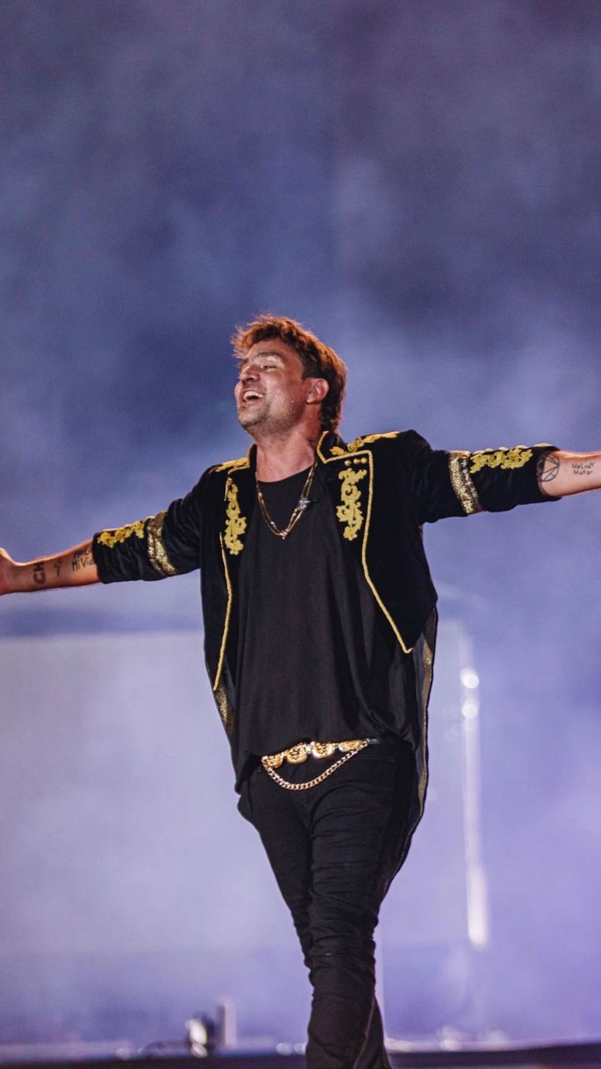 Chano dio su recital solista en Lolapalooza y luego se puso el traje de líder de Tan Biónica.