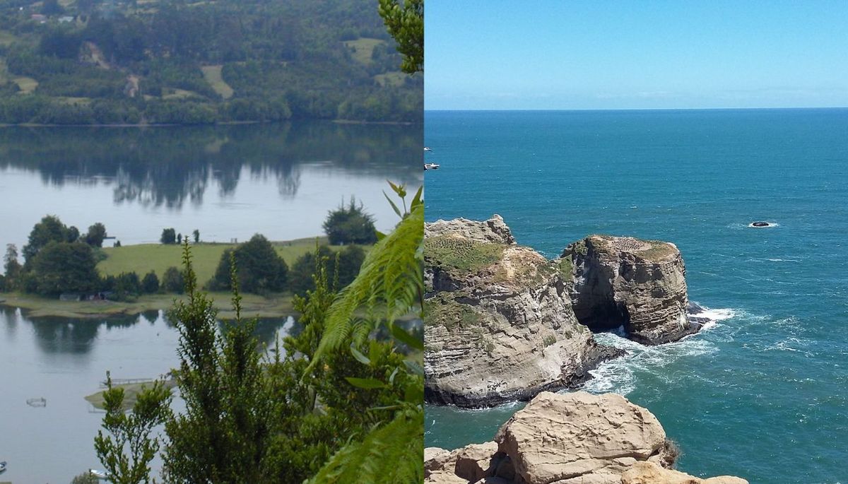 Chiloé tiene múltiples encantos naturales que van desde lagos, ríos, y costas que dan al Pacífico. Chiloé tiene múltiples encantos naturales que van desde lagos, ríos, y costas que dan al Pacífico.