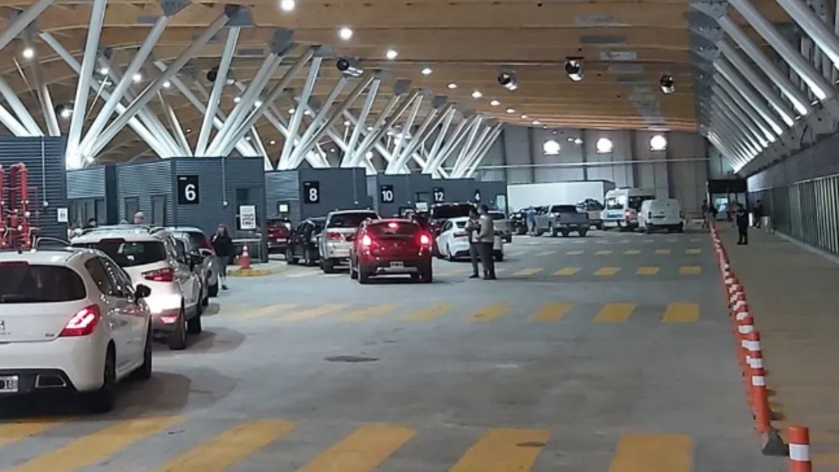 Control de La Aduana en el Paso Internacional Cristo Redentor. (Imagen ilustrativa).