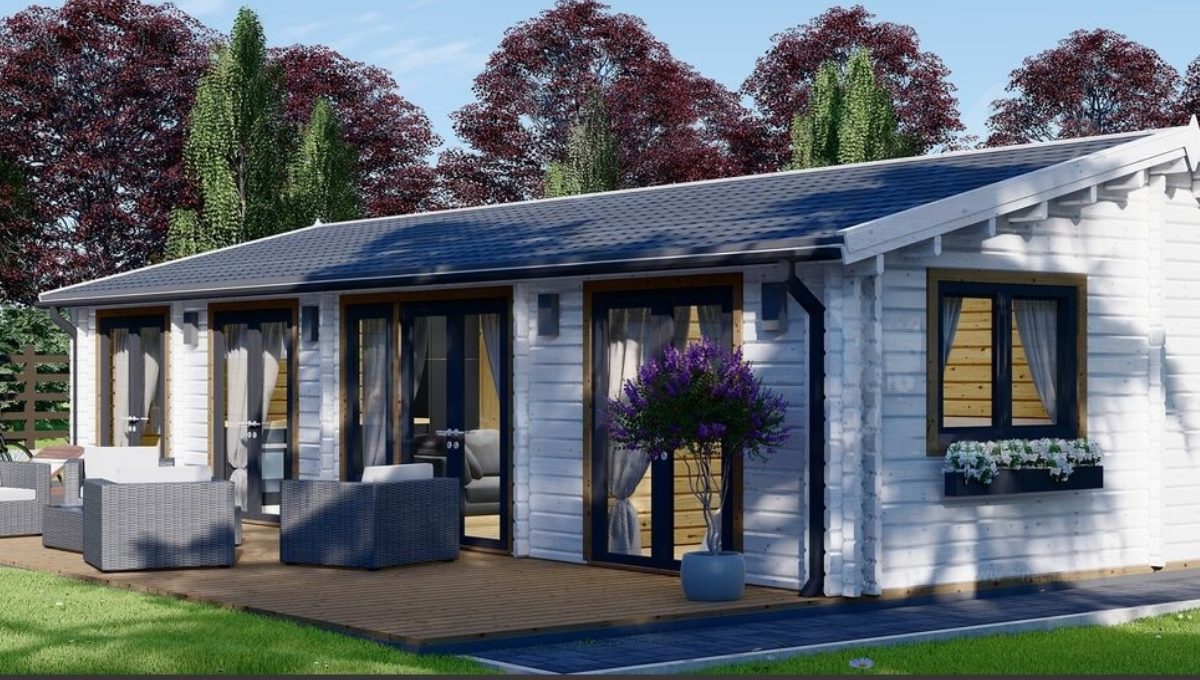 Estilo americano y ocho habitaciones: como es la casa prefabricada que se vende por menos de 26.000 euros