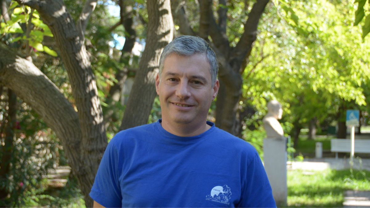 Maximiliano Viale, científico del Ianigla, experto en la temática de ríos atmosféricos. 