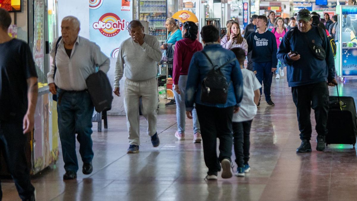 Se espera un fin de semana muy movido en la terminal de Ómnibus de Mendoza.