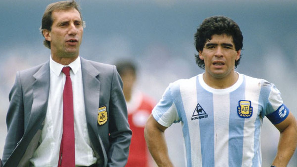 Bilardo y Maradona: dos antimufa infaltables.