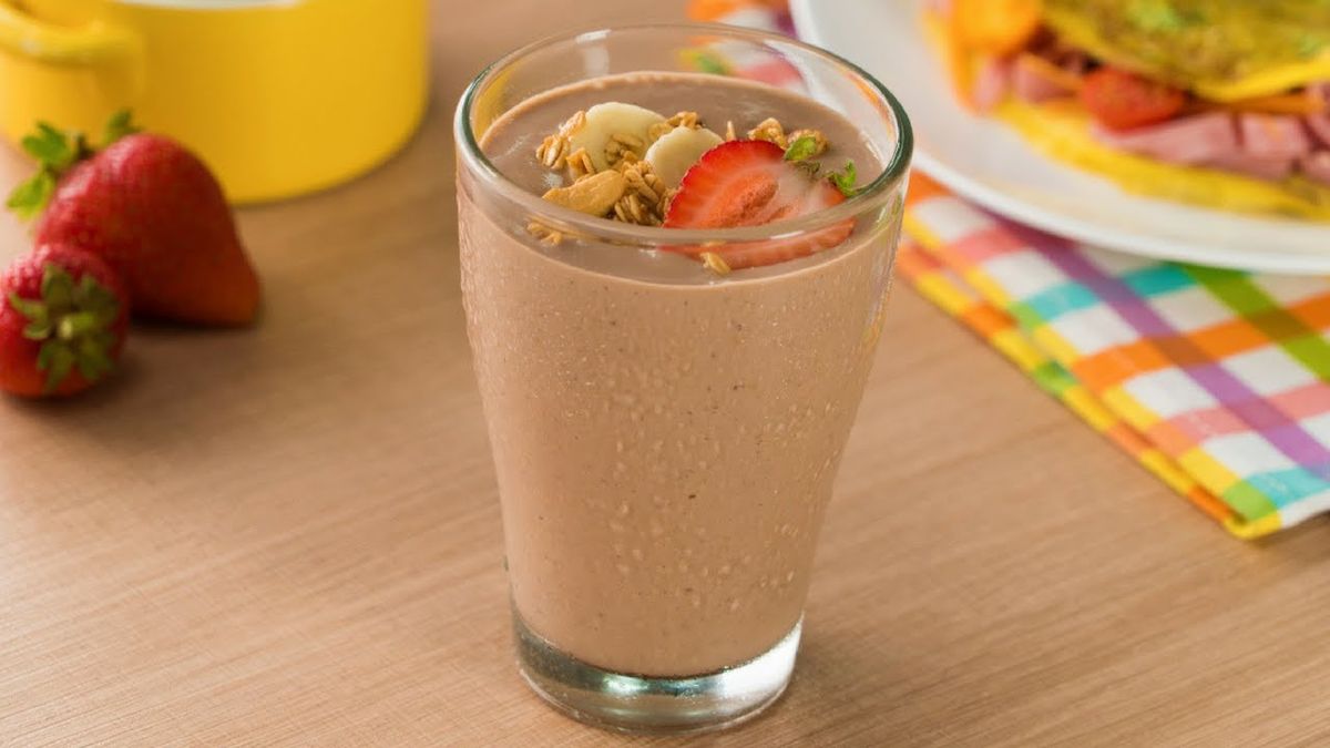 El batido mágico para aumentar la masa muscular después del gimnasio. El batido mágico para aumentar la masa muscular después del gimnasio.