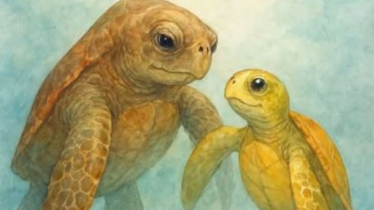 Así Julieta Faveri imaginó a Luz, una amiga imaginaria del tortugo Jorge, que lo animó a no abandonar su sueño de volver al mar. Así Julieta Faveri imaginó a Luz, una amiga imaginaria del tortugo Jorge, que lo animó a no abandonar su sueño de volver al mar.