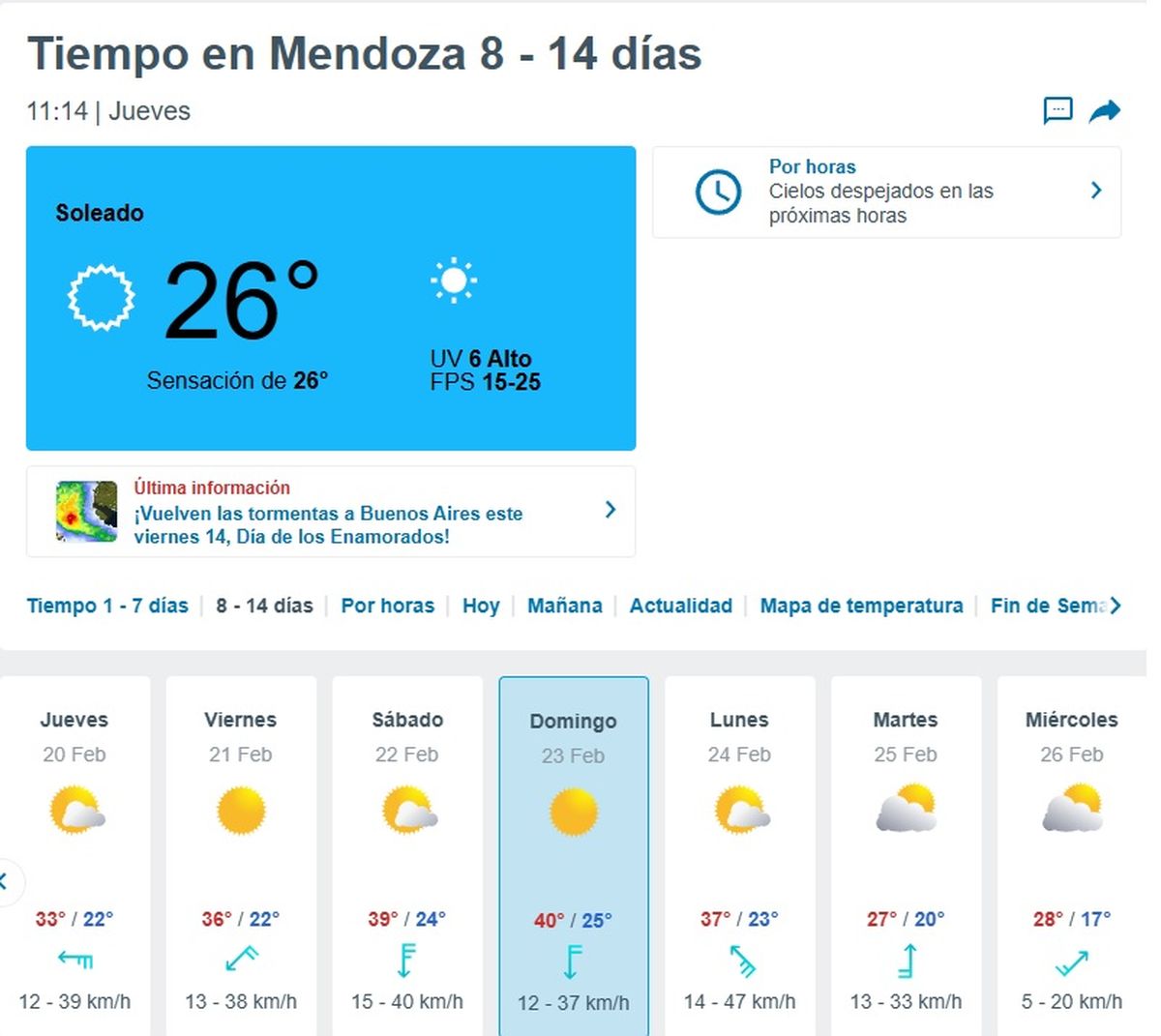 Ya puedes ir planeando a donde pasar este día caluroso. Ya puedes ir planeando a donde pasar este día caluroso.