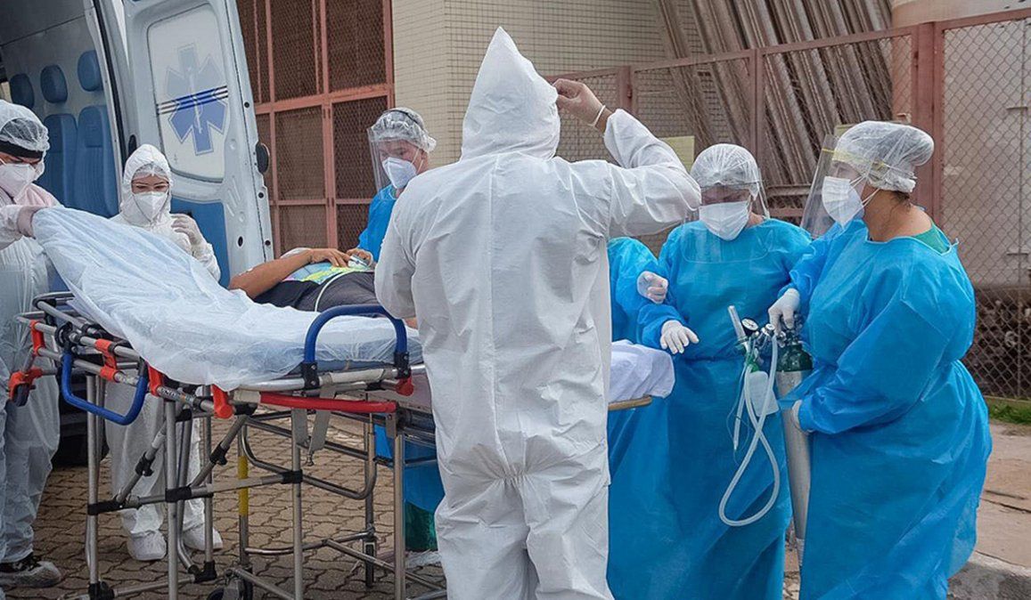 Brasil atraviesa el peor momento sanitario y hospitalario de su historia ya que tiene una acupación superior al 80 por ciento de camas de terapia intensiva