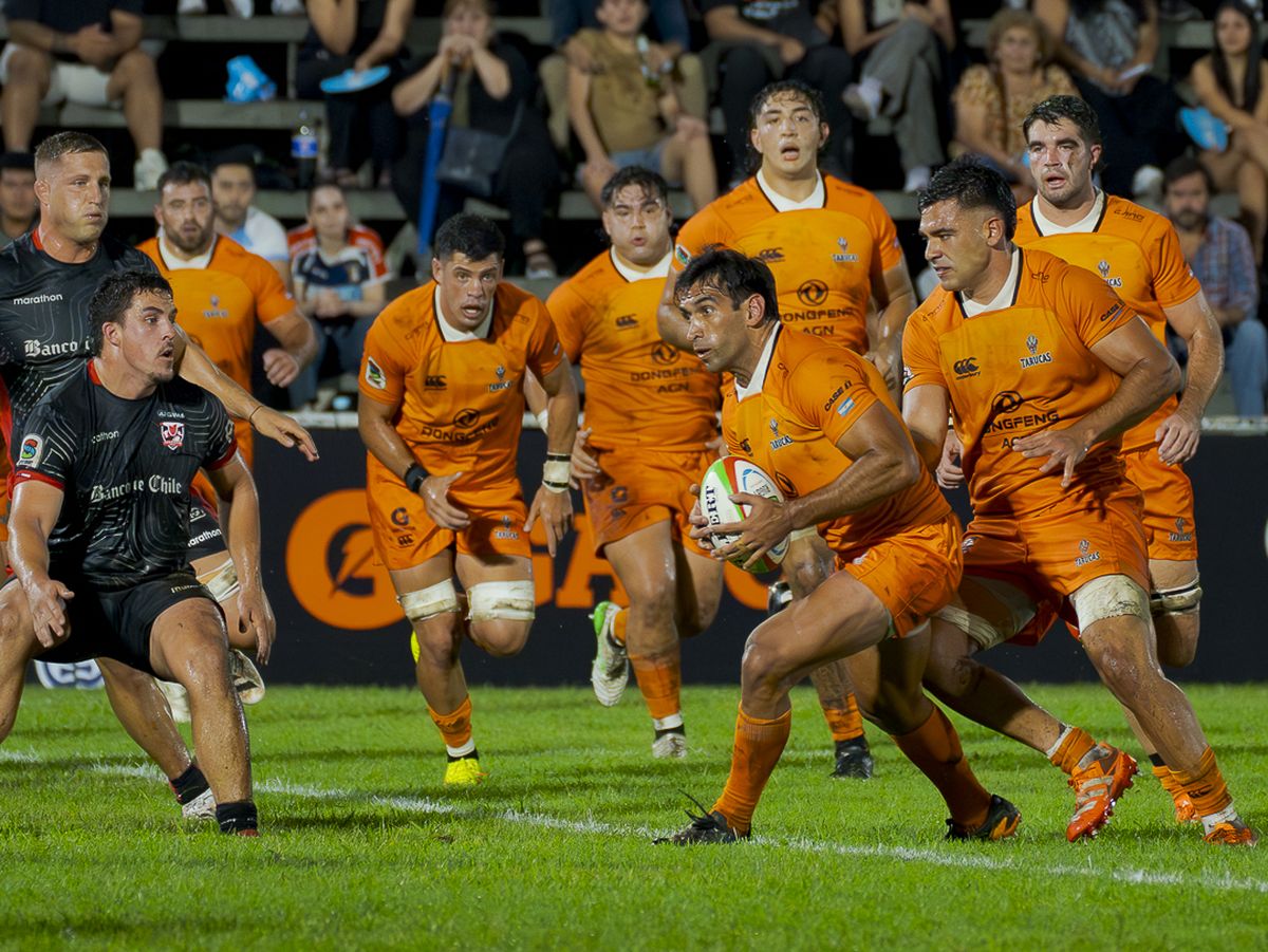Súper Rugby Américas: Tarucas, con 3 mendocinos, goleó a Selknam en el encuentro inaugural