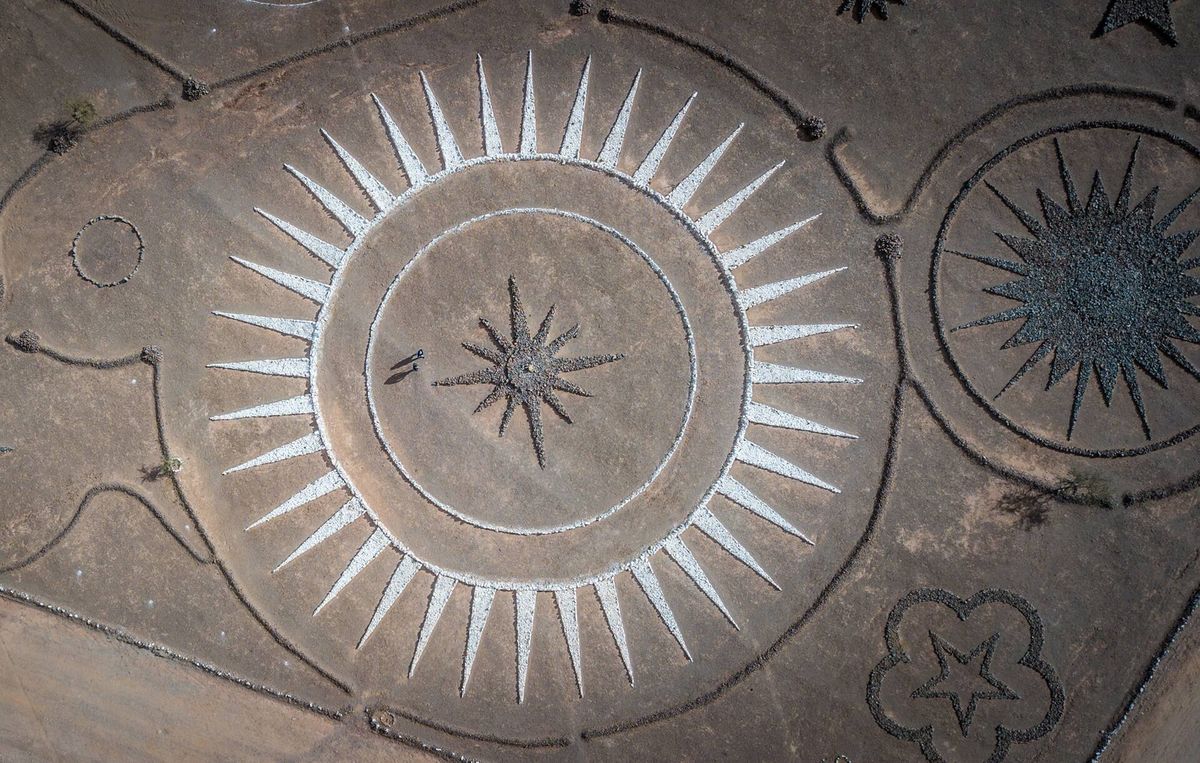 Así luce un único ovnipuerto del mundo. Imagen: Revista Lugares