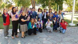 Santa Lucía le dice no a la violencia de género y apunta a que las mujeres denuncien Santa Lucía le dice no a la violencia de género y apunta a que las mujeres denuncien