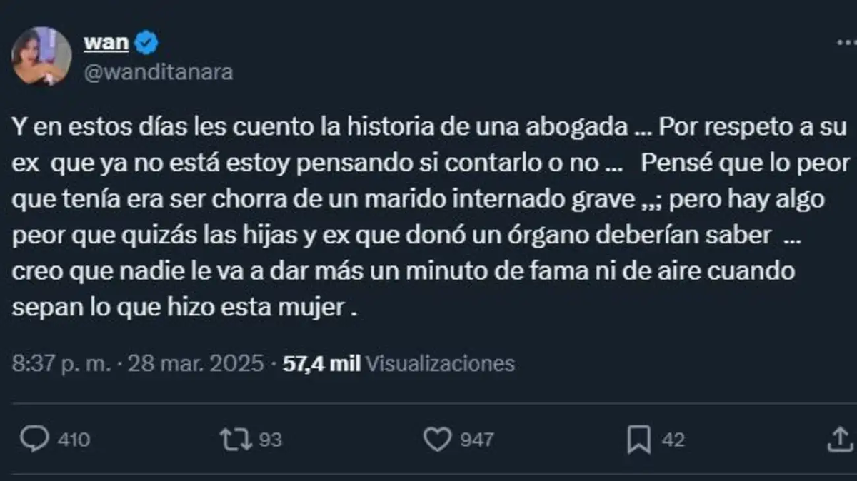 Wanda Nara amenazó con revelar lo peor de Elba Marcovecchio: Wanda Nara amenazó con revelar lo peor de Elba Marcovecchio: