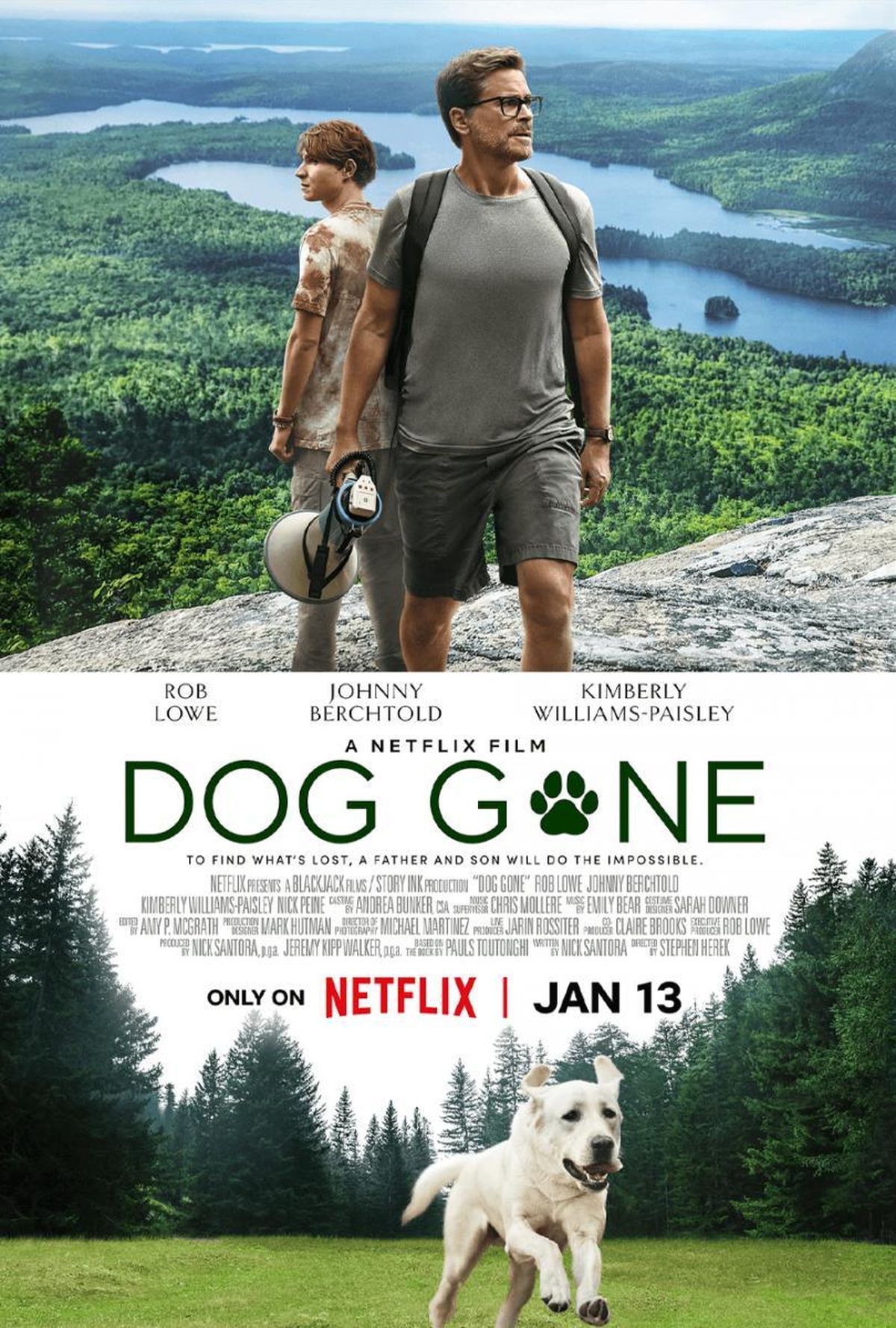 Streaming. Netflix tiene la emotiva película sobre un perro perdido.