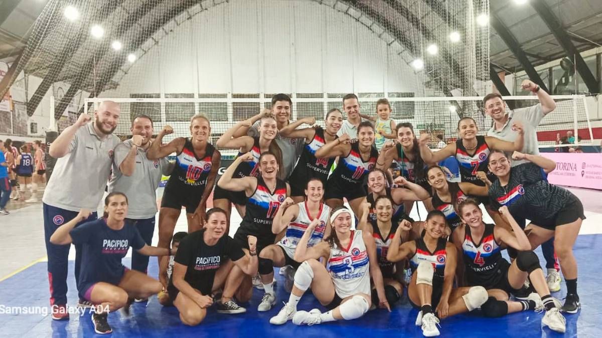 Club General San Martín logró un importante triunfo por la quinta ronda de la fase regular de la Liga Nacional Femenina de Vóley.