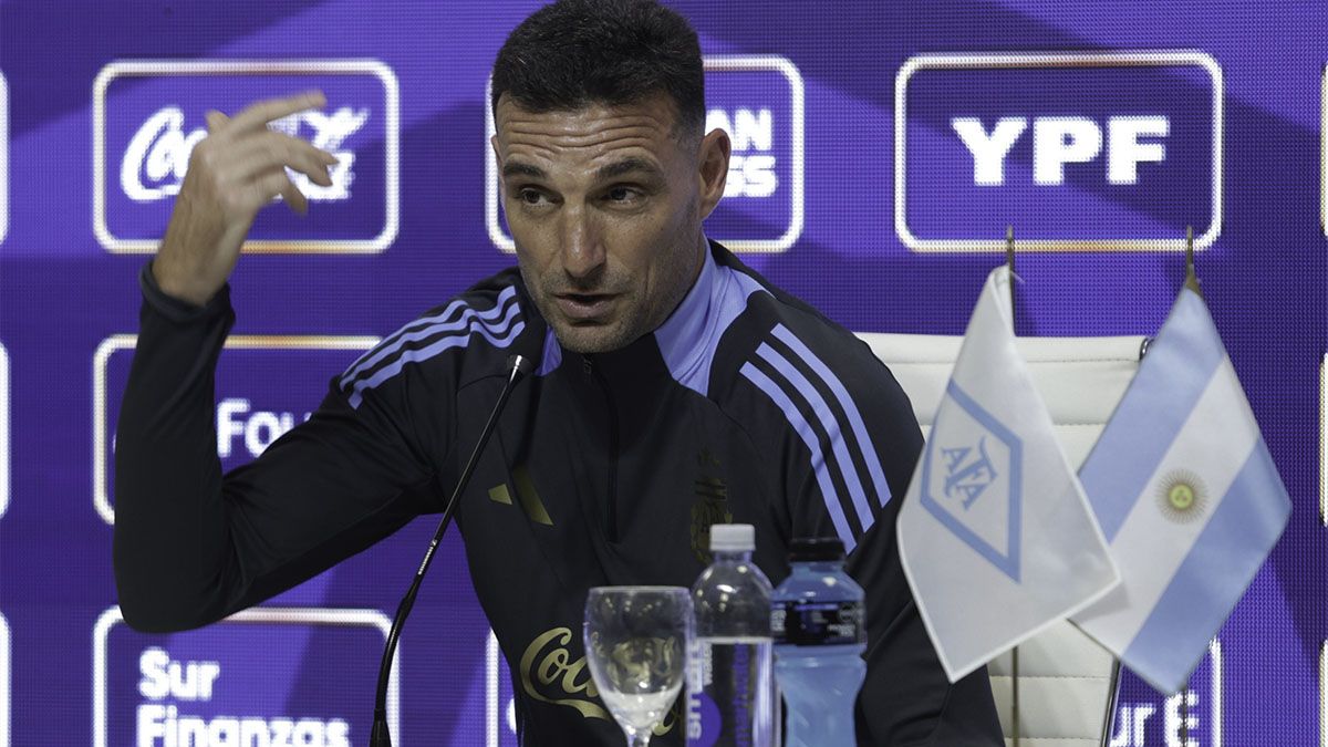 Scaloni habló de la renovación de la Selección argentina y dejó un llamativo mensaje