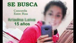 Apareció sana y salva la menor de Concordia que se había ido de su casa