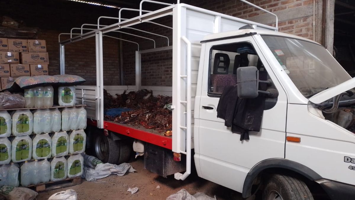 Duro golpe a una familia de Tunuyán que se encargaba de vender cobre y aluminio producto del robo de cables y transformadores de Edemsa y Telefónica.