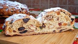 El panettone alemán es una de las recetas típicas para Navidad. El panettone alemán es una de las recetas típicas para Navidad.
