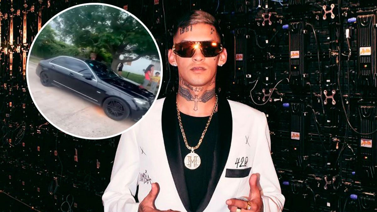 L-Gante reveló qué hizo con los cuatro autos de alta gama que se compró.