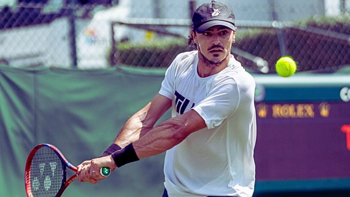 Collarini nunca pudo superar la qualy en un Grand Slam.