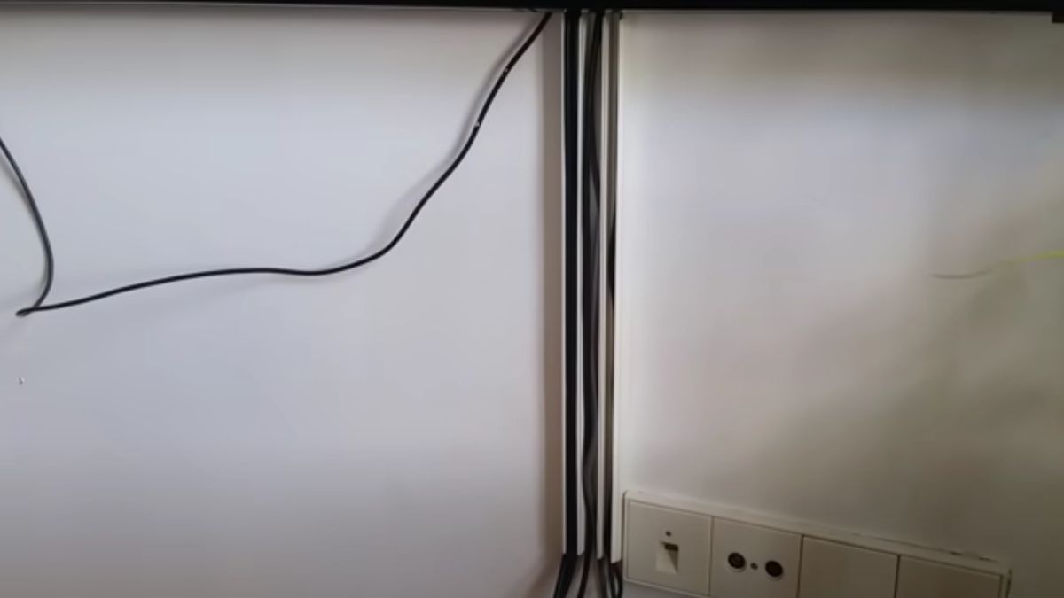 Trucos sencillos para esconder todos los cables de la pared