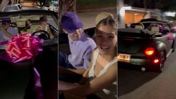 ¿Lo vende? La China Suarez decidió que hará con el auto que le regaló Rusherking.
