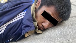 El joven de 21 años que atacó a una oficial de la Policía de la Ciudad y le robó el arma reglamentaria, en Palermo Chico. El detenido sufre problemas psiquiátricos y debería estar internado en un neuropsiquiátrico