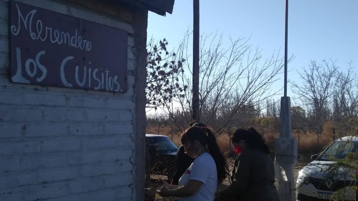 El merendero de General Alvear donde ocurrió el abuso sexual.