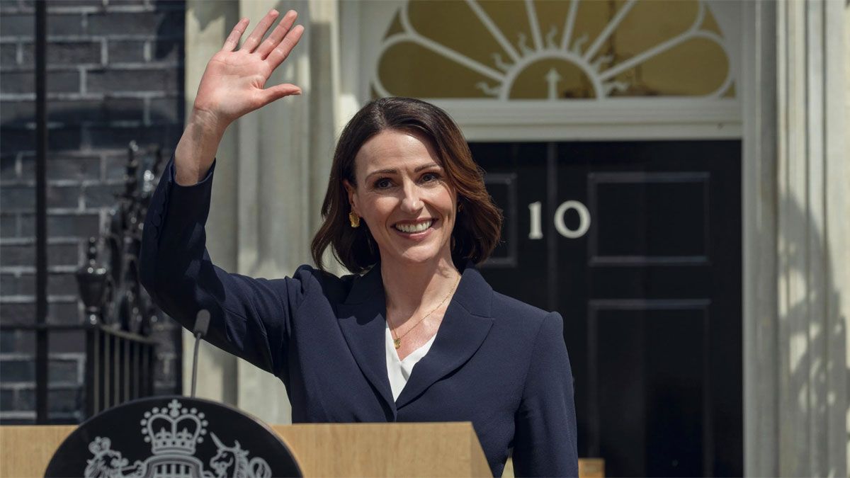 La actriz Suranne Jones interpreta a la primera ministra británica en esta nueva serie de Netflix. La actriz Suranne Jones interpreta a la primera ministra británica en esta nueva serie de Netflix.