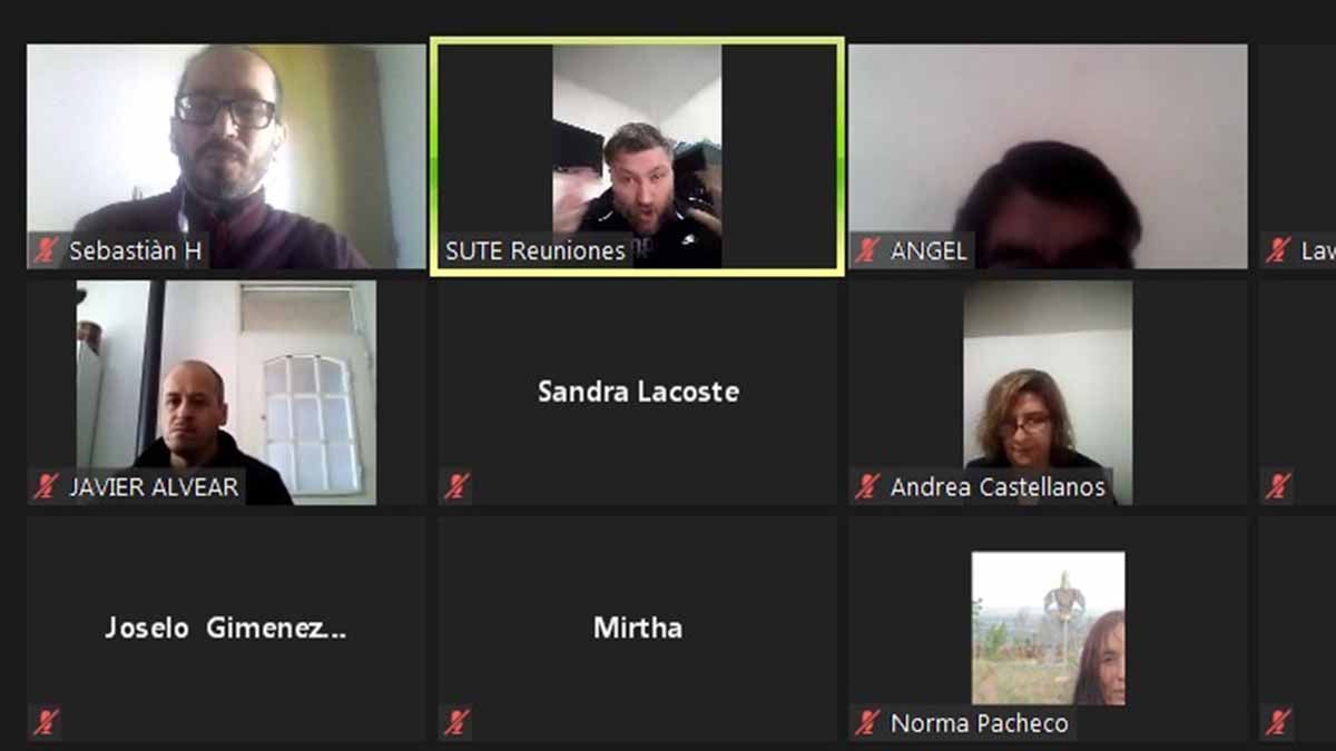 El plenario del SUTE se realizará por plataformas virtuales.