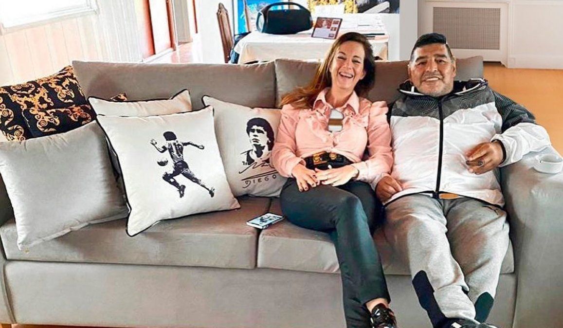 El día que Jazmín Garbini fue a la casa de Maradona