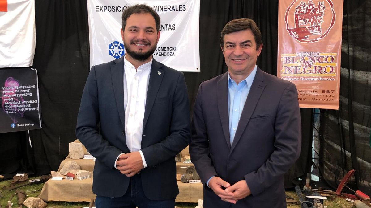 Los diputados nacionales por Mendoza del PRO, Álvaro Martínez y Omar De Marchi.