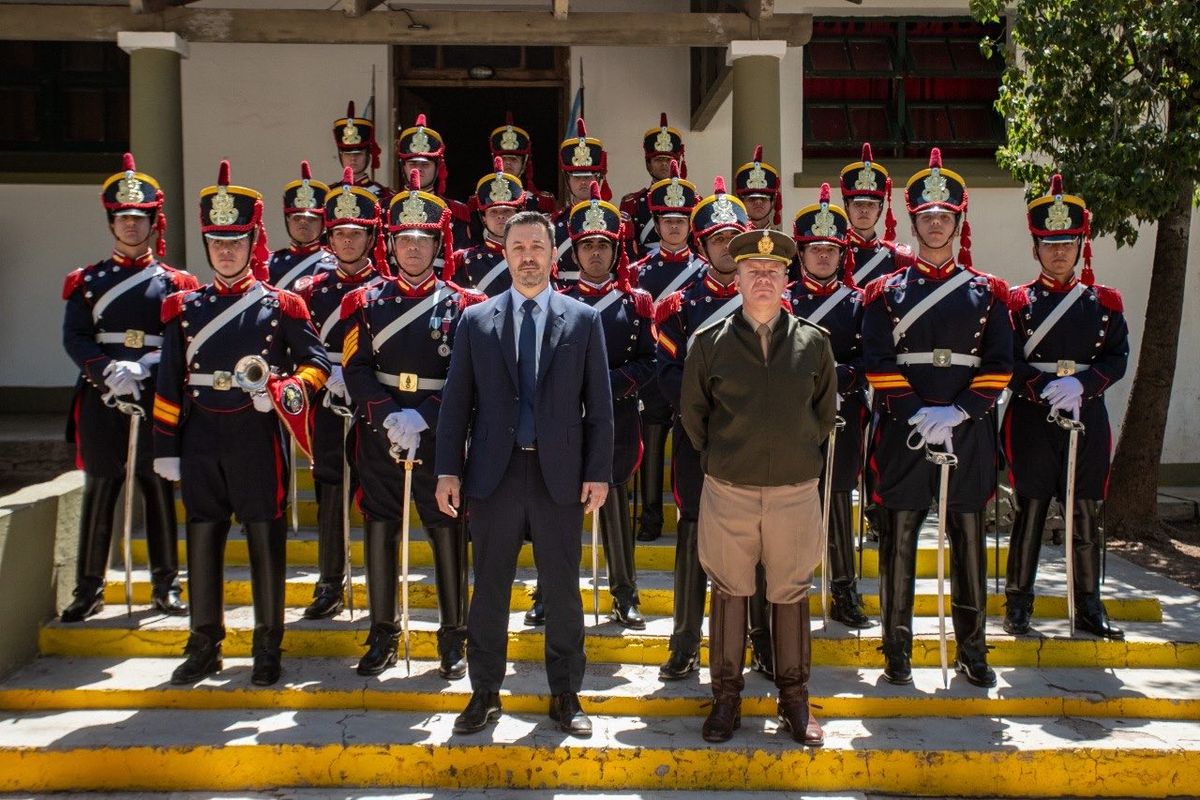 Luis Petri anunció que volverán los Granaderos a Mendoza y la sede será inaugurada en noviembre