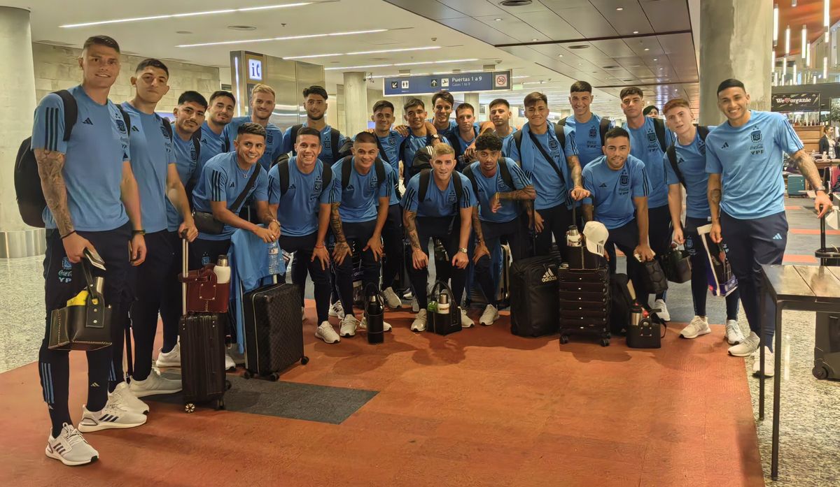 LaSub 23 viajó a Venezuela con la ilusión de clasificar a París 2024