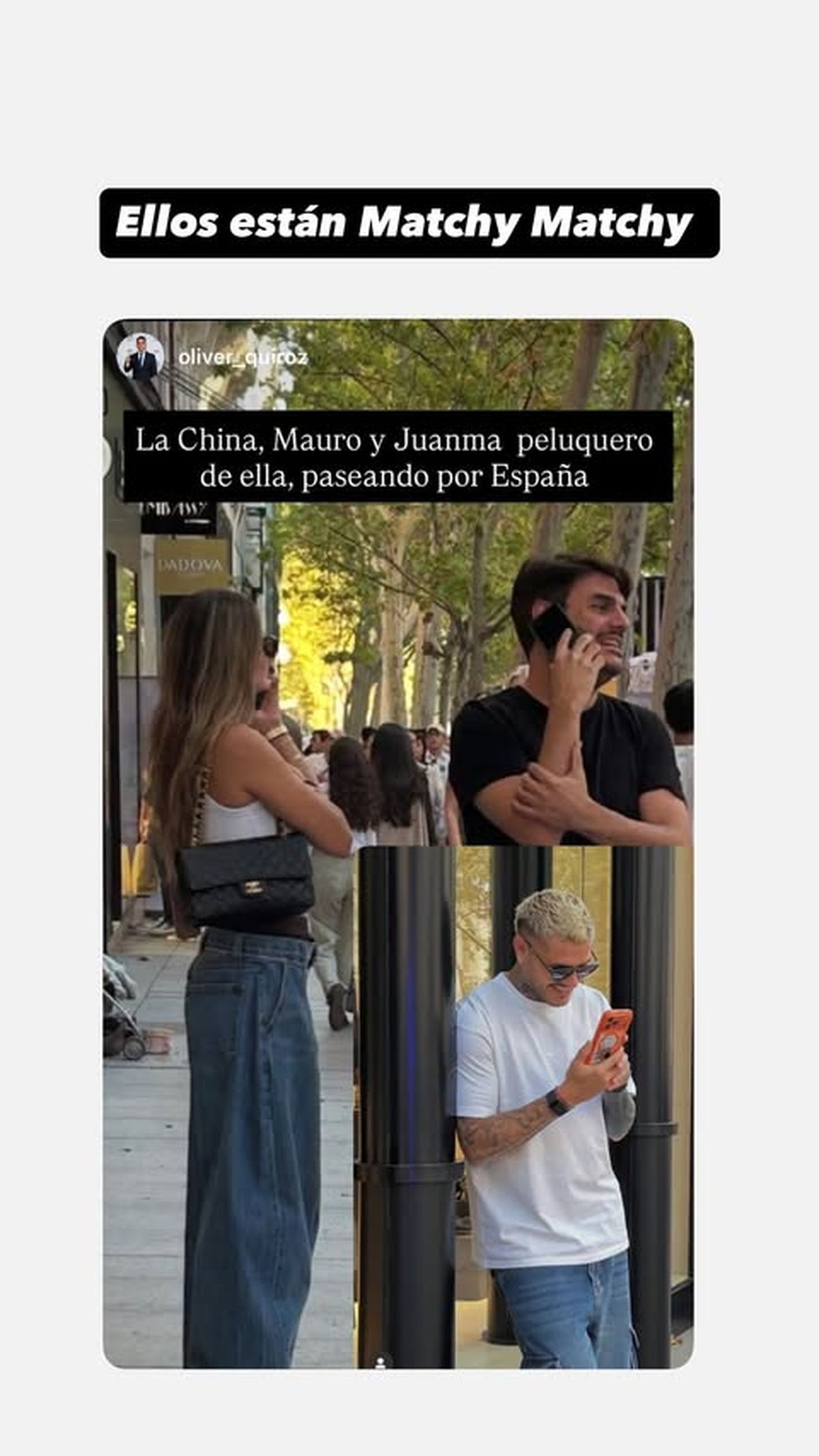 La China Suárez y Mauro Icardi paseando por Madrid. La China Suárez y Mauro Icardi paseando por Madrid.