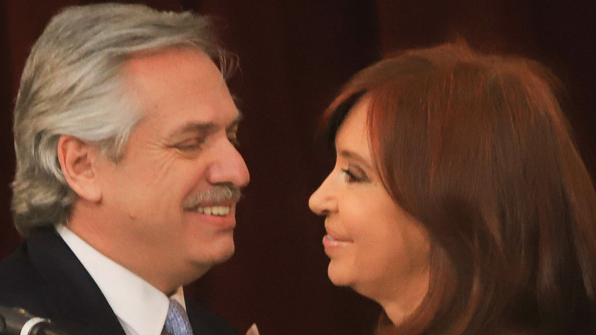 Alberto Fernández y Cristina Kirchner.