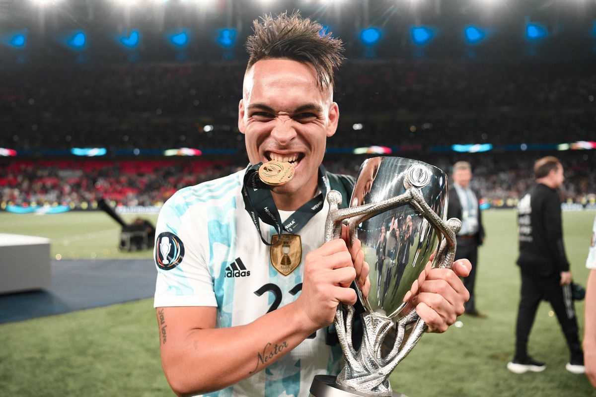 Lautaro Martínez es uno de los goleadores de la era Scaloni en la Selección argentina. Lautaro Martínez es uno de los goleadores de la era Scaloni en la Selección argentina.