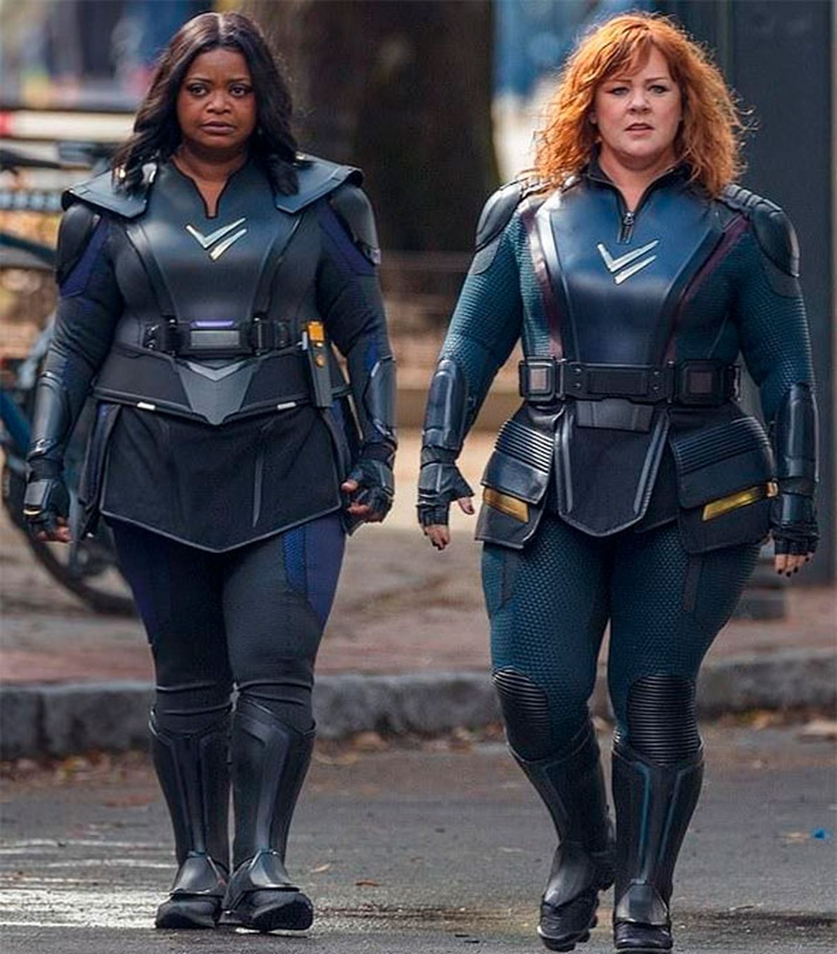 Octavia Spencer y Melissa McCarthy protagonizan Fuerza Trueno de Netflix. Octavia Spencer y Melissa McCarthy protagonizan Fuerza Trueno de Netflix.