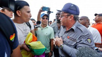 En Cuba se enfrentaron activistas de la comunidad LGTBI con la policía