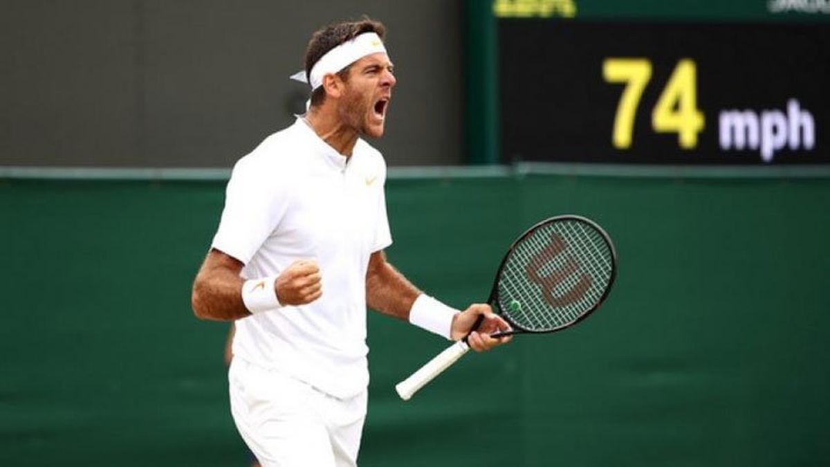 Mirá en VIVO Del Potro y Nadal chocan en el césped de Wimbledon