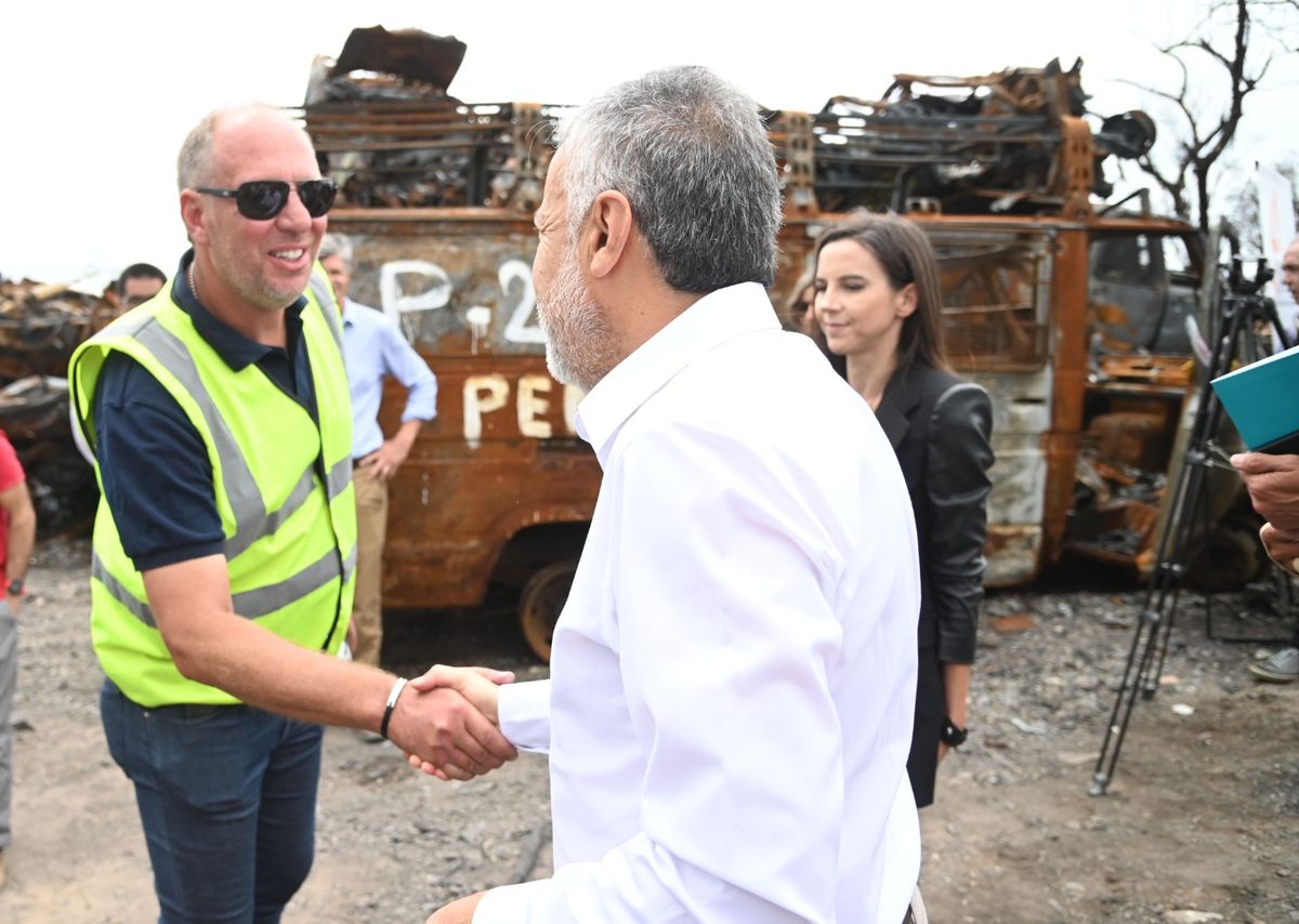 Alfredo Cornejo, aquí en la Playa San Agustín, lamentó las declaraciones de Javier Milei. Alfredo Cornejo, aquí en la Playa San Agustín, lamentó las declaraciones de Javier Milei.