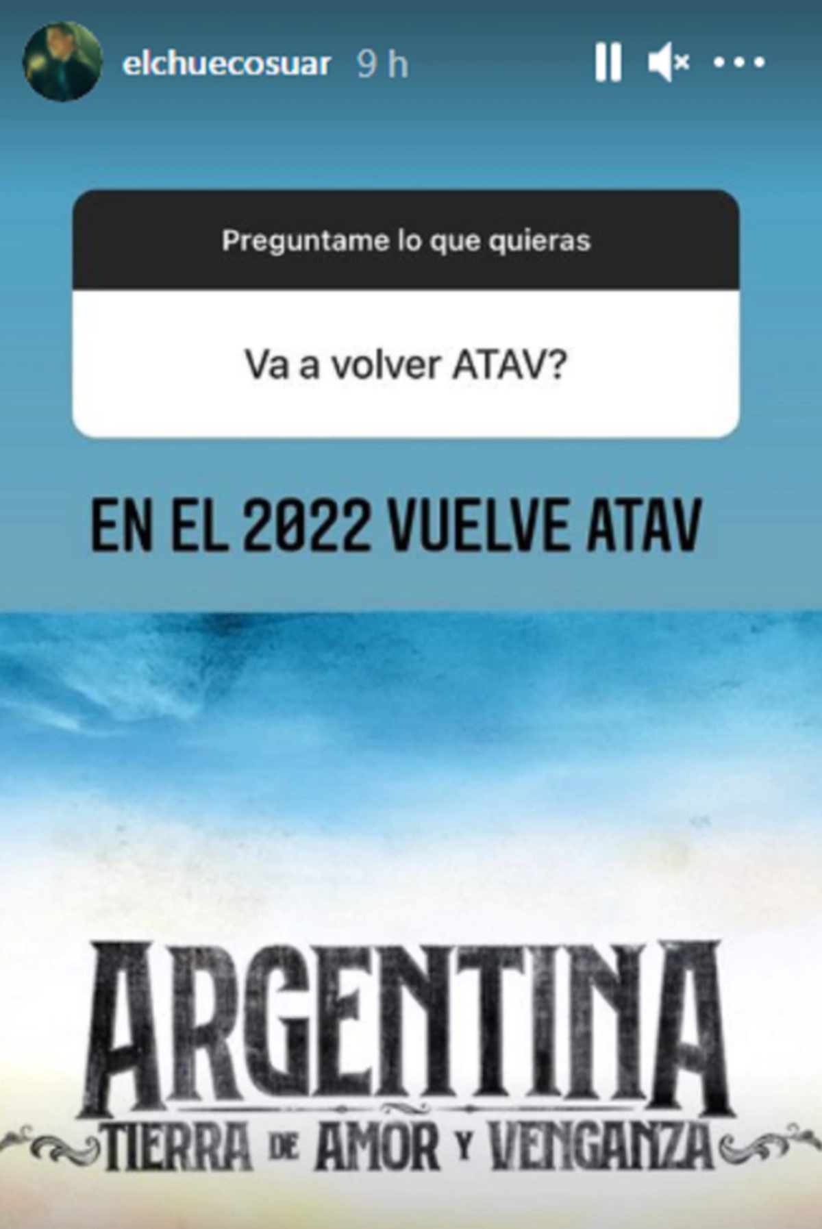 Argentina, tierra de amor y venganza tendrá su segunda parte.