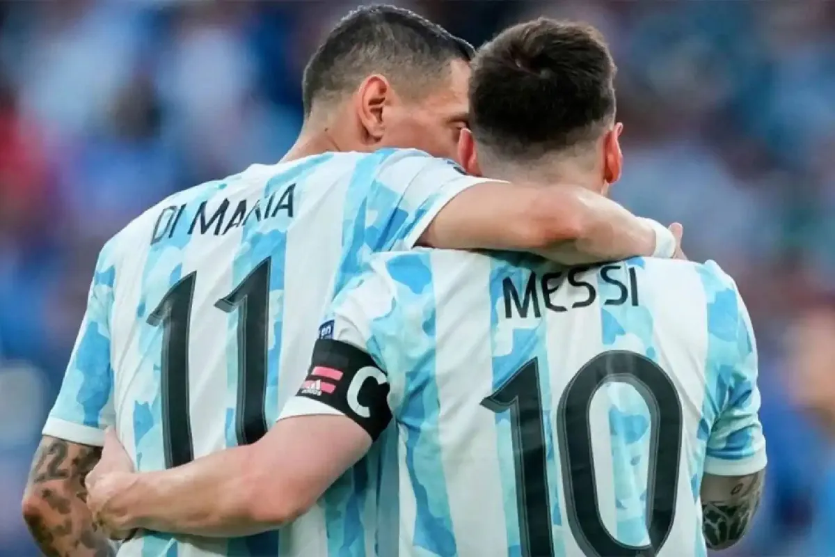 Di María compartió los mejores años y los más difíciles de la Selección argentina con Lionel Messi. 