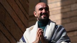 Abel Pintos, en Vendimia. Abel Pintos, en Vendimia.