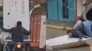 Noblex busca a un hombre que perdió su televisor y lo 