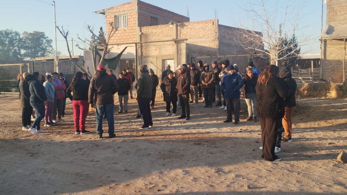 El lugar donde ocurrió el crimen en Maipú. Foto: Matías Pascualetti El lugar donde ocurrió el crimen en Maipú. Foto: Matías Pascualetti