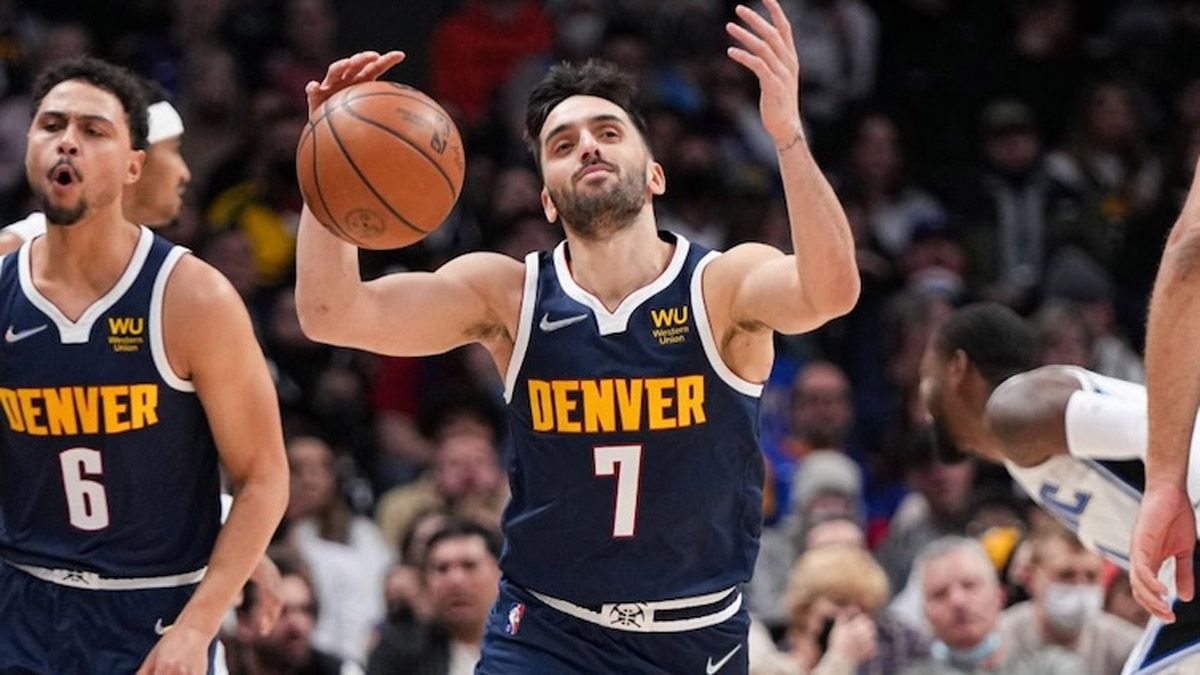 Campazzo alcanzó a jugar menos de dos minutos.