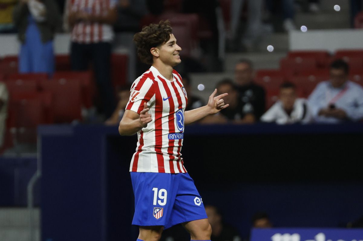 El cordobés volvió a convertir con la camiseta del Colchonero.