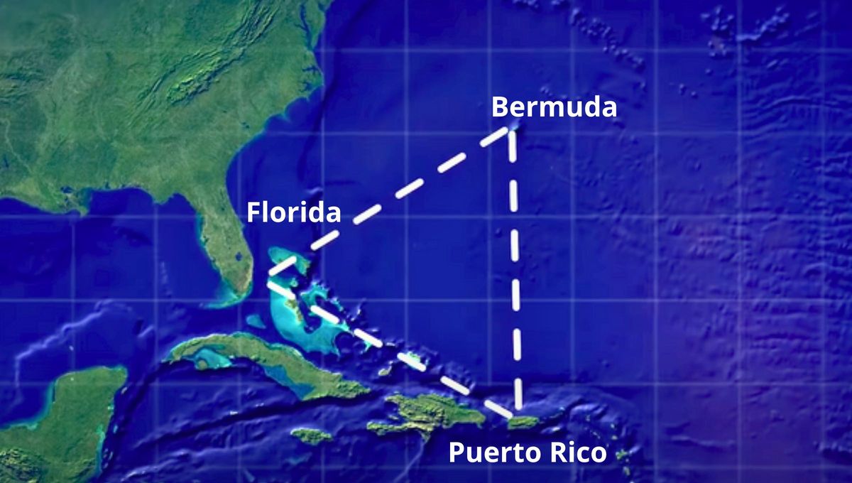 La región del Triángulo de las Bermudas presenta algunas características inusuales La región del Triángulo de las Bermudas presenta algunas características inusuales