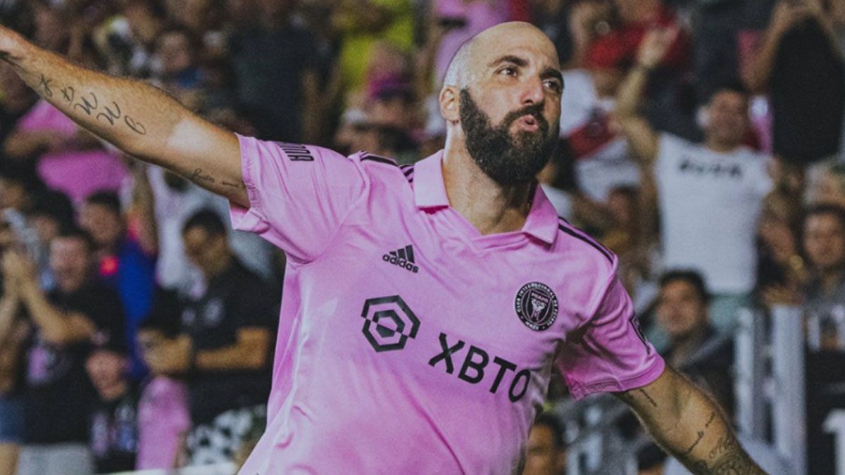 Gonzalo Higuaín está en su mejor momento en el Inter Miami y va por más en la MLS